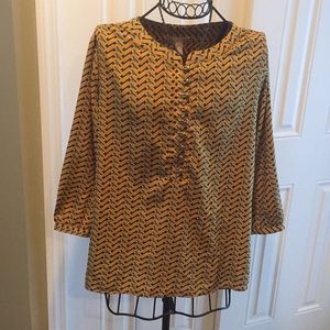 Banana Republic silky women's blouse - size XL